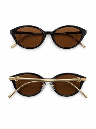 LENTES DE SOL CAT EYE CAREY DORADO PREMIUM