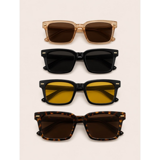 LENTES DE SOL CUADRADOS CLÁSICOS