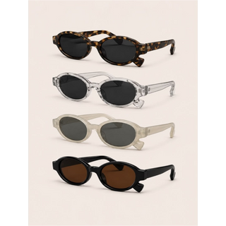 LENTES DE SOL OVALADOS FUTURISTAS