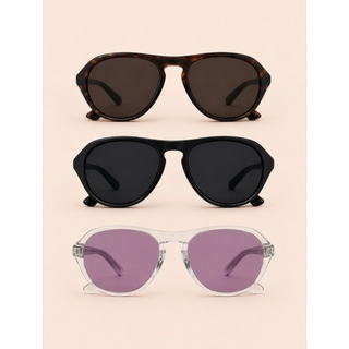 LENTES DE SOL OVALADOS RETRO BOLD